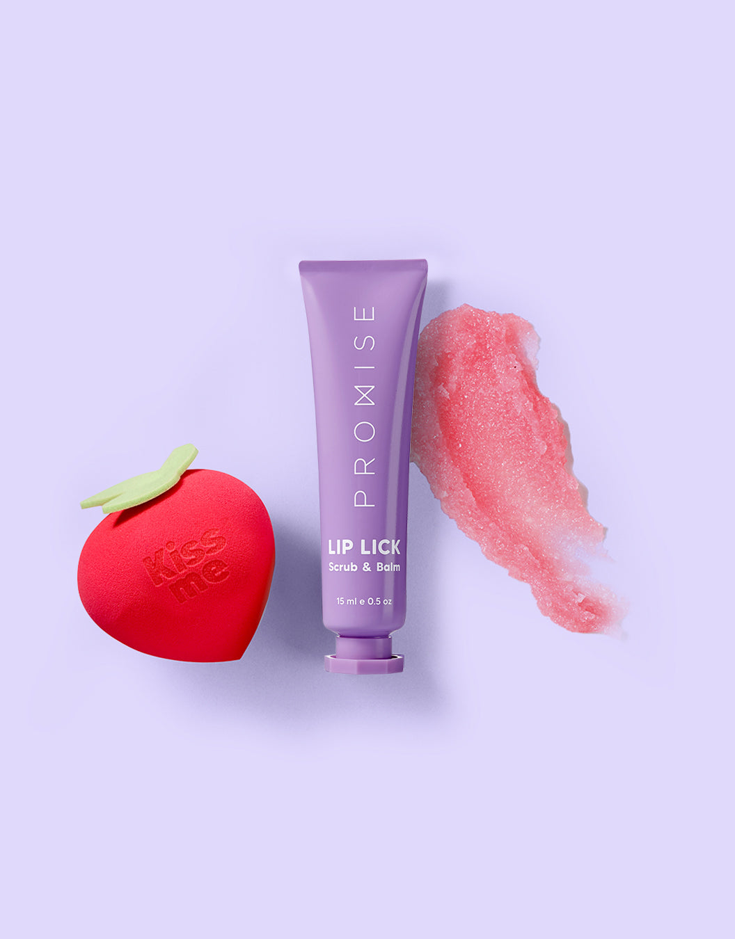 LIP LICK Scrub & Balm + Soft Sponge